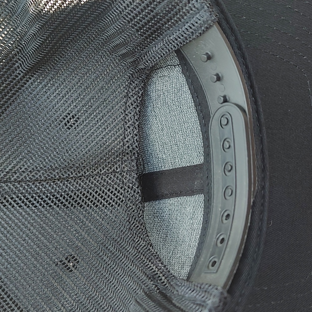 Barricade Stitched Patch Embroidered Trucker Mesh… - image 5